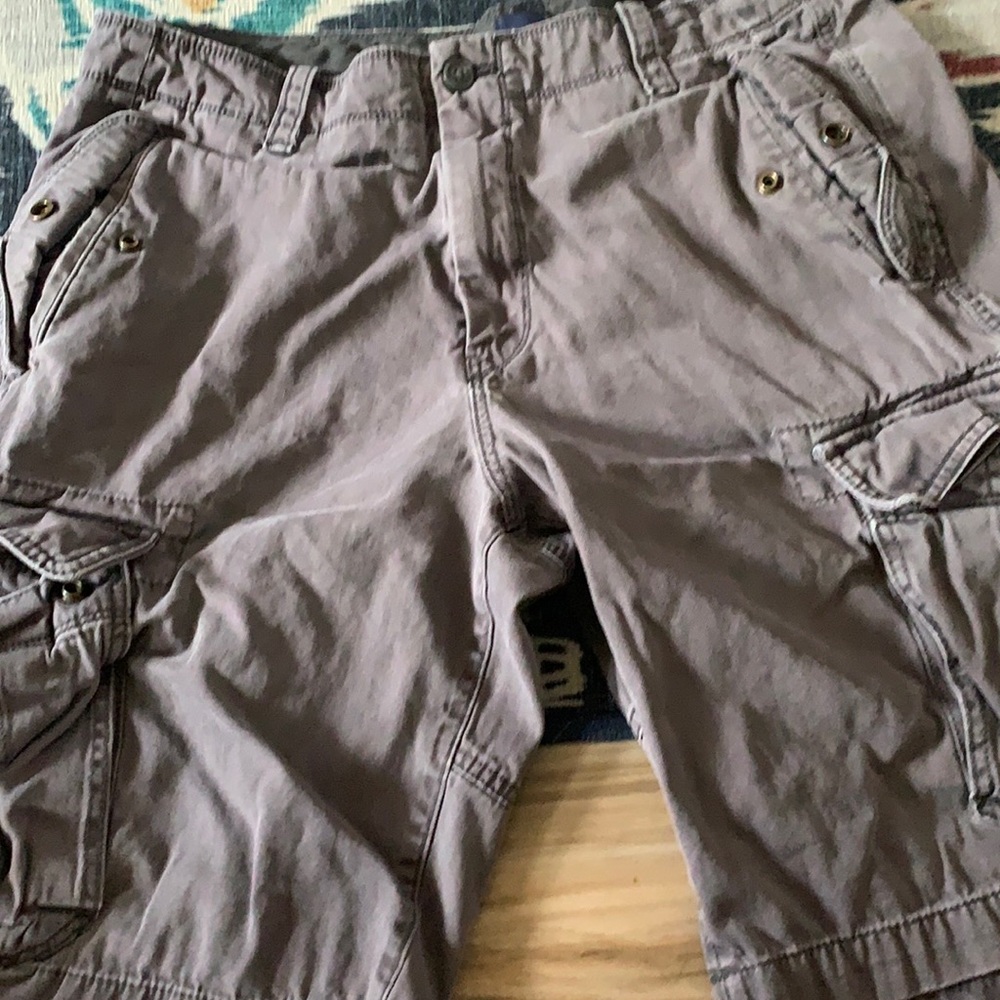 Vintage Gap Dark Navy Khaki Cargo shorts 35